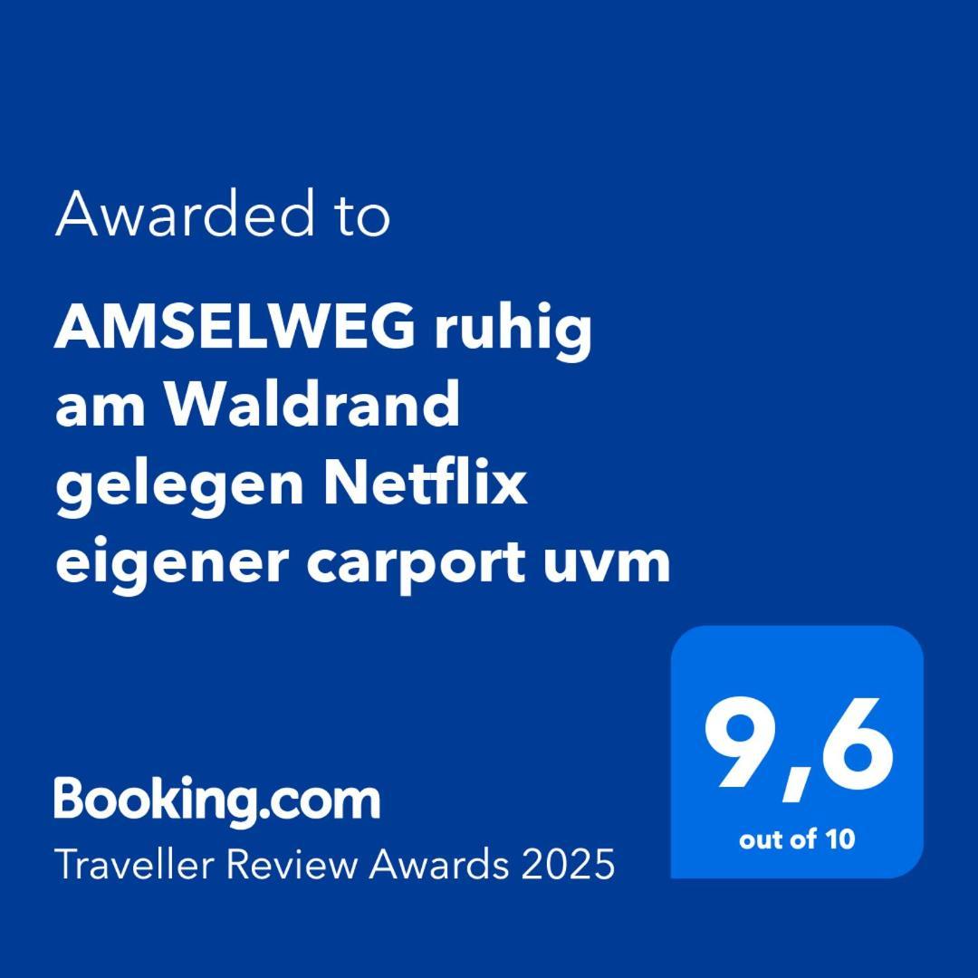 타우누스타인 Amselweg Am Waldrand Gelegen Netflix Eigener Carport Uvm 아파트 외부 사진